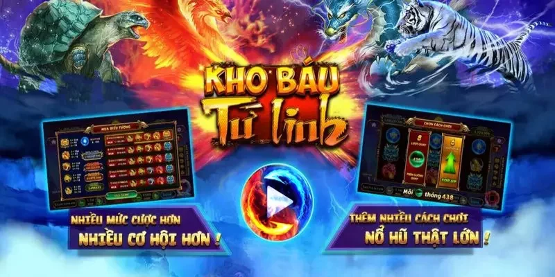 Tổng quan về nổ hũ kho báu tứ linh và giải mã sức hút của nó
